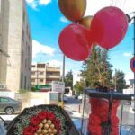 Love bouquet with teddy bear