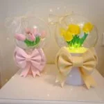 Acrylic Ball Gift Box for Floral Design